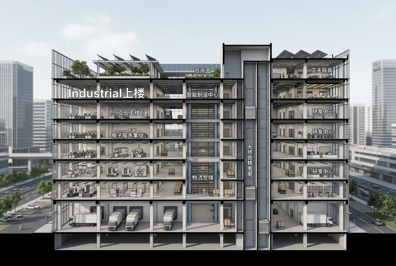 工业上楼成趋势:六大典型模式与深圳实践